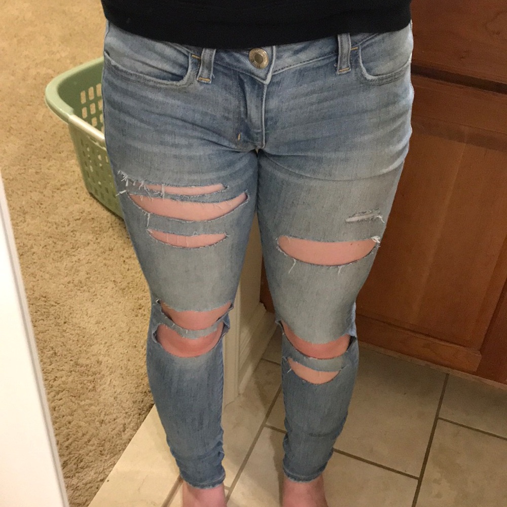 Super Super Stretch Jeggings American Eagle